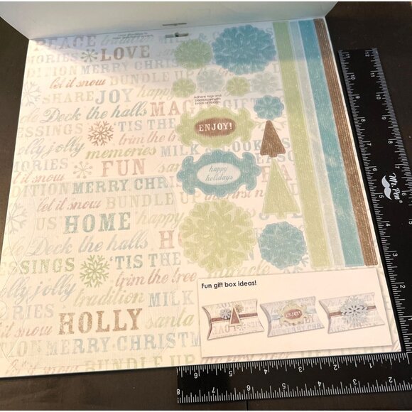 Colorbok Gift Box Project Pack "Let It Snow" Over 350 Pieces Acid & Lignin Free - Picture 3 of 8